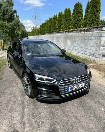 Audi A5 cena 129000 przebieg: 198000, rok produkcji 2017 z Radom małe 277